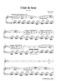 G. Fauré-Clair de lune,Op.46 No.2