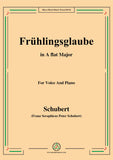 Schubert-Frühlingsglaube