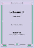 Schubert-Sehnsucht,D.52