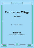 Schubert-Vor meiner Wiege