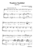 Schubert-Wandrers Nachtlied