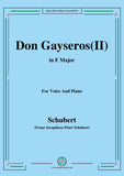 Schubert-Don Gayseros(II)