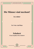 Schubert-Die Männer sind mechant!