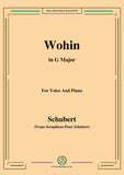 Schubert-Wohin,from 'Die Schöne Müllerin',Op.25 No.2