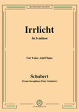 Schubert-Irrlicht,from 'Winterreise',Op.89(D.911) No.9