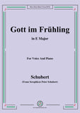 Schubert-Gott im Frühling