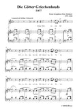 Schubert-Die Götter Griechenlands(The Gods of Greece), D.677