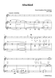 Schubert-Abschied