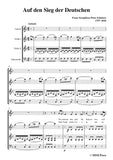 Schubert-Auf den Sieg der Deutschen