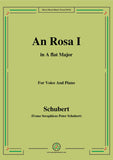 Schubert-An Rosa I(To Rosa),D.315