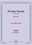 Fuchs-Zweites Terzett(String Trio),Op.61 No.2