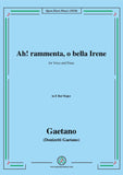Donizetti-Ah!rammenta,o bella Irene