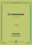 Donizetti-La lontananza,A 559
