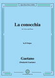 Donizetti-La conocchia