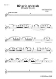 Glazunov-Rêverie orientale(Oriental Reverie),for Clarinet and Strings