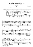 Haydn-Cello Concerto No.1,in C Major,Hob.VIIb:1,for Cello and Piano