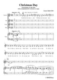 Holst-Christmas Day,for Quatre Chorales