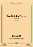 Korngold-Tanzlied des Pierrot