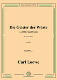 C. Loewe-Die Geister der Wüste,Op.10 No.1