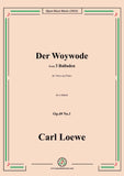 Loewe-Der Woywode,in e minor,Op.49 No.1