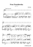 Loewe-Frau Twardowska,in G Major,Op.51 No.2