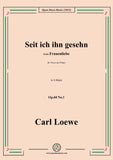 Loewe-Seit ich ihn gesehn,in A Major,Op.60 No.1