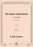 Loewe-Ich kann's nicht fassen,nicht glauben,in A Major,Op.60 No.3