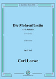 Loewe-Die Mohrenfürstin,in f sharp minor,Op.97 No.2