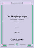 Loewe-Des Junglings Segen