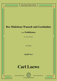 Loewe-Des Mädchens Wunsch und Geständnis,Op.89 No.4