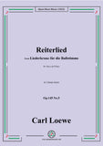 Loewe-Reiterlied,Op.145 No.5