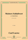 Loewe-Meisters Schlußwort