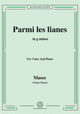Masse-Parmi les lianes,from 'Paul et Virginie'