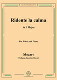 Mozart-Ridente la calma