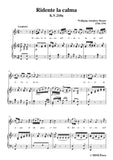 Mozart-Ridente la calma