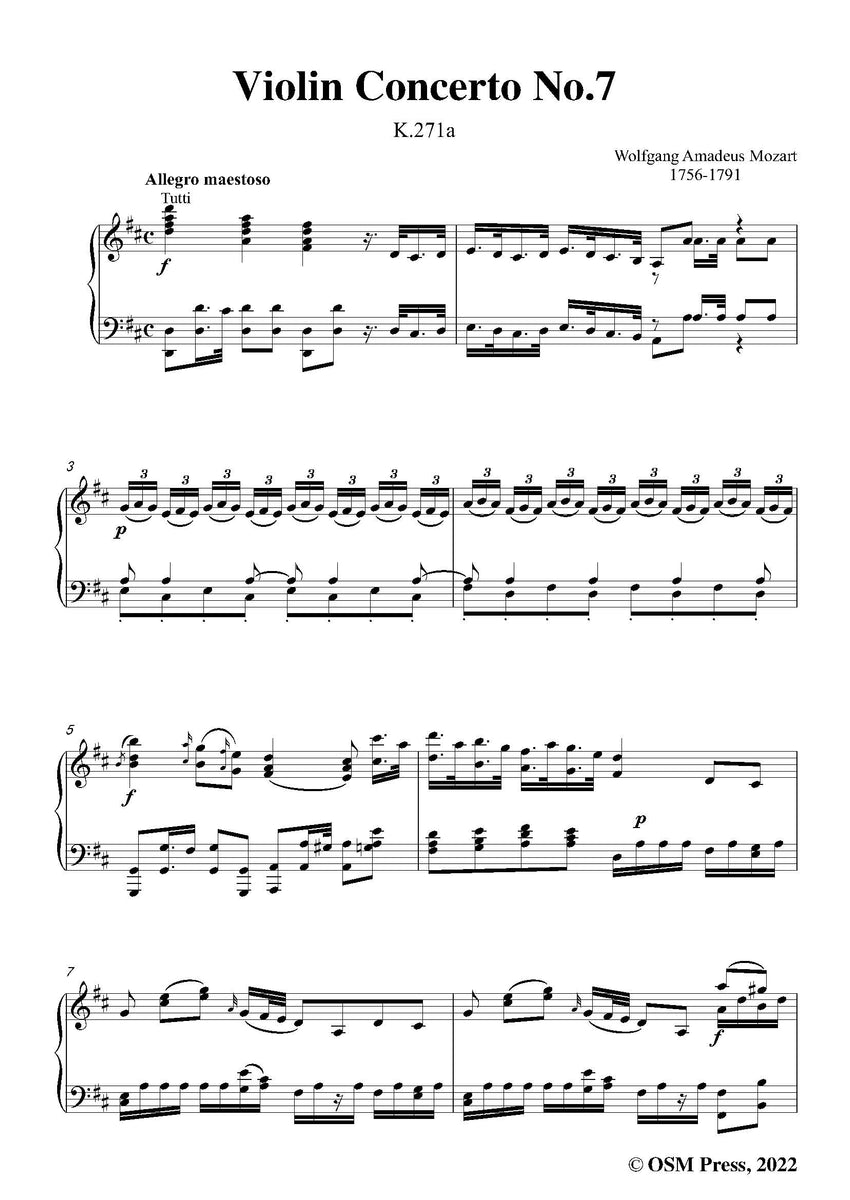 その他 Mozart: Violin Concerto Mozart: Violin Concerto No. 1 in B-flat Major, K. 207