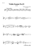 Mozart-Violin Sonata No.23,in D Major