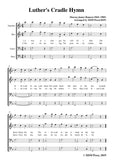 Murray-Luther's cradle hymn(Away in a Manger),for Quatre Chorales
