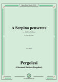 Pergolesi-A Serpina penserete,from La Serva Padrona