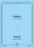 Purcell-Fanfare,from 'Album of Trumpet Tunes',for Organ