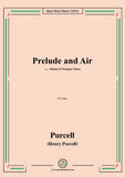 Purcell-Prelude and Air,from 'Album of Trumpet Tunes',for Organ