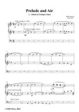Purcell-Prelude and Air,from 'Album of Trumpet Tunes',for Organ