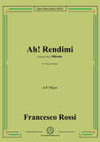 Francesco Rossi-Ah!Rendimi,from the Opera Mitrane