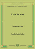 Saint-Saëns-Clair de lune