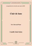 Saint-Saëns-Clair de lune