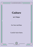 Saint-Saëns-Guitare