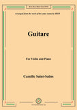 Saint-Saëns-Guitare