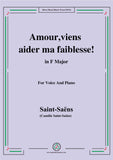Saint-Saëns-Amour,viens aider ma faiblesse