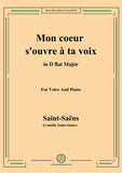 Saint-Saëns-Mon coeur s'ouvre à ta voix