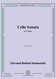 G. B. Sammartini-Cello Sonata,in G Major,for Cello and Piano